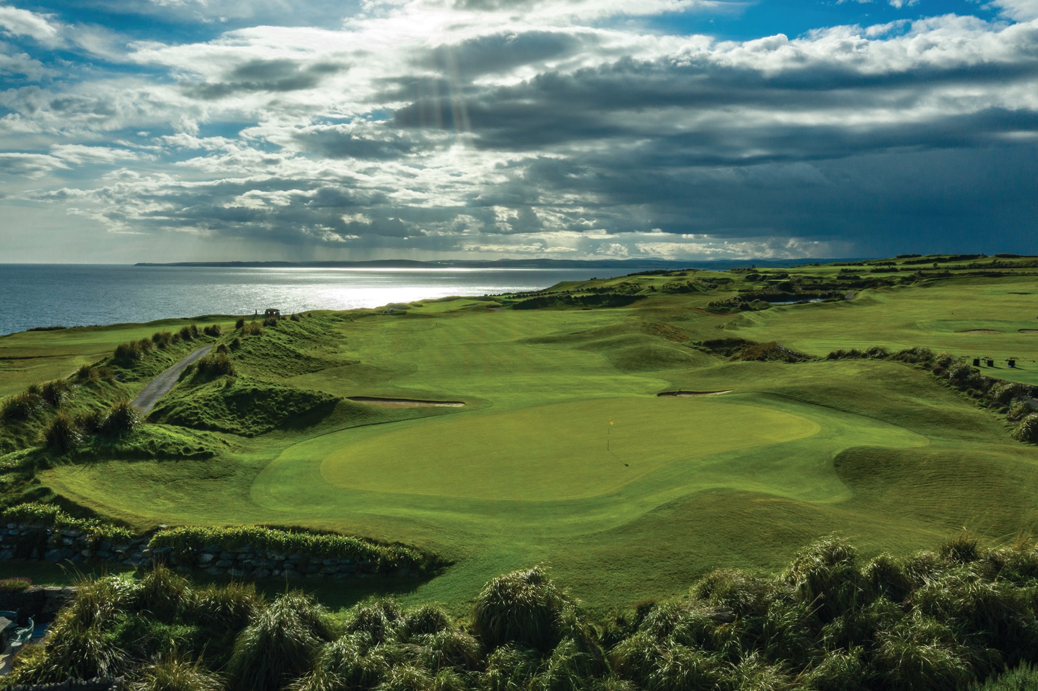 Old Head Golf Links above the Atlantic